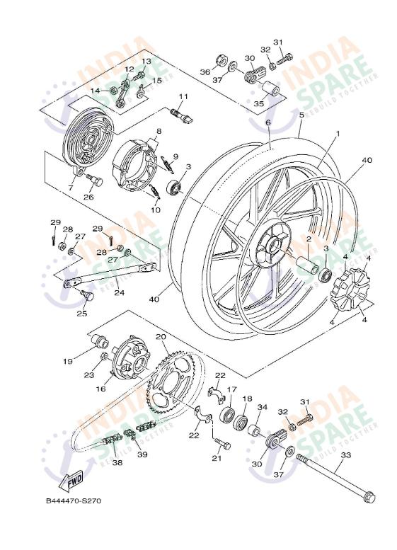 REAR WHEEL